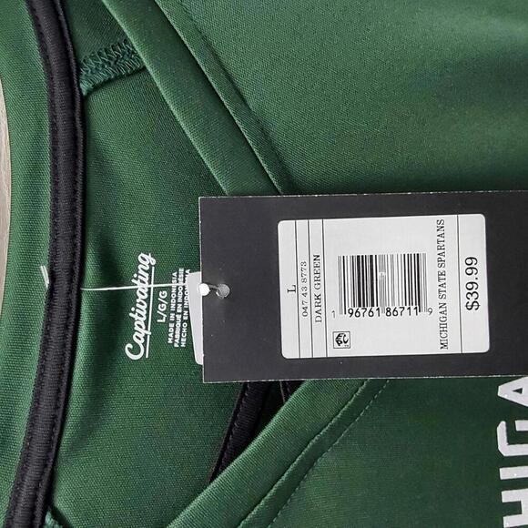 Michigan State Spartans Women's V-Neck Tee | Captivating | L - Picture 7 of 7